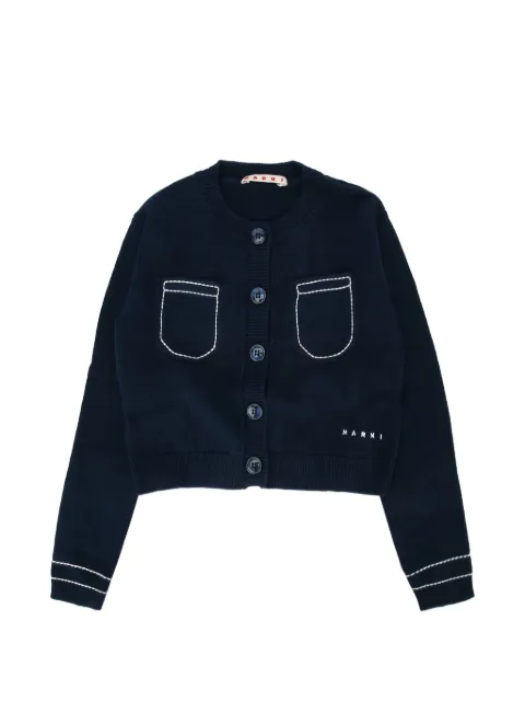 Marni Kids button-up cardigan