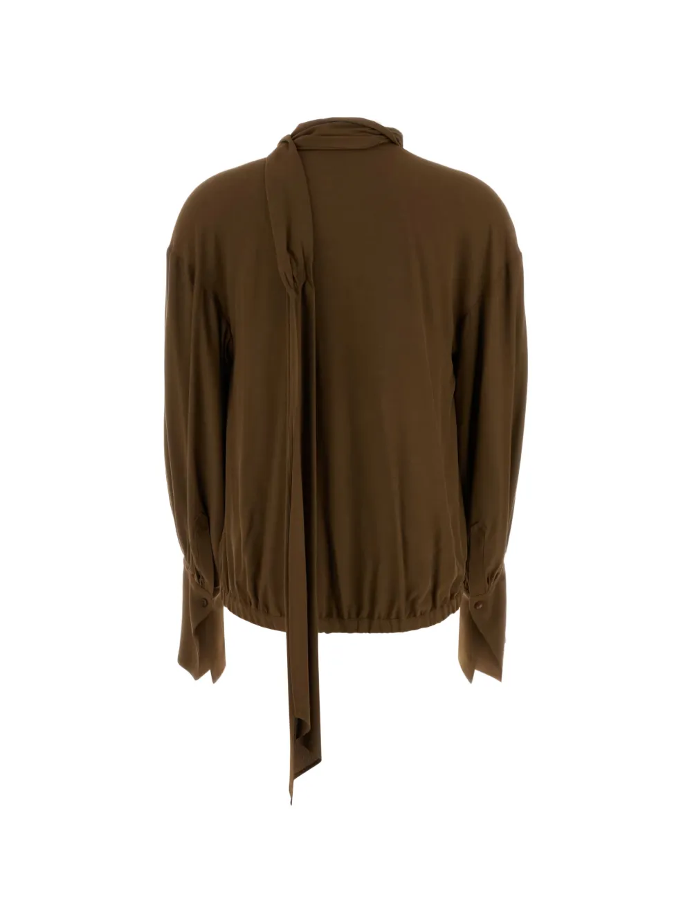  Blumarine Tie-neck Blouse - Brown 