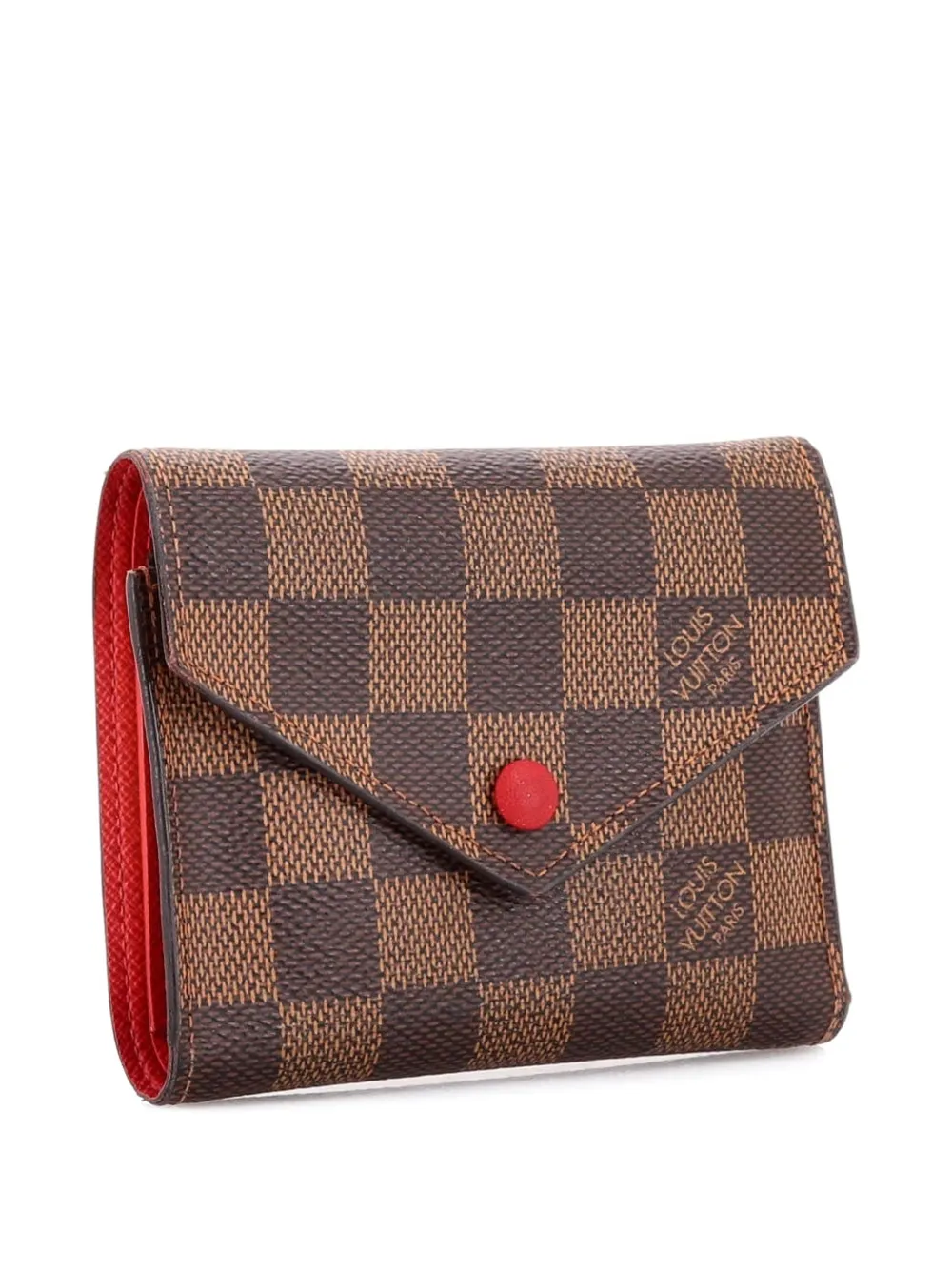 Louis Vuitton Pre-Owned Victorine Wallet Damier small wallets - Marrone