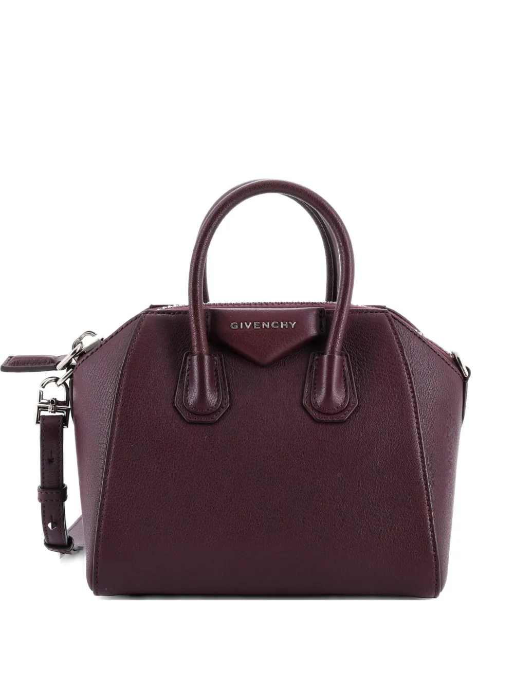 Givenchy Pre-Owned Antigona Bag Leather Mini crossbody bag - Viola