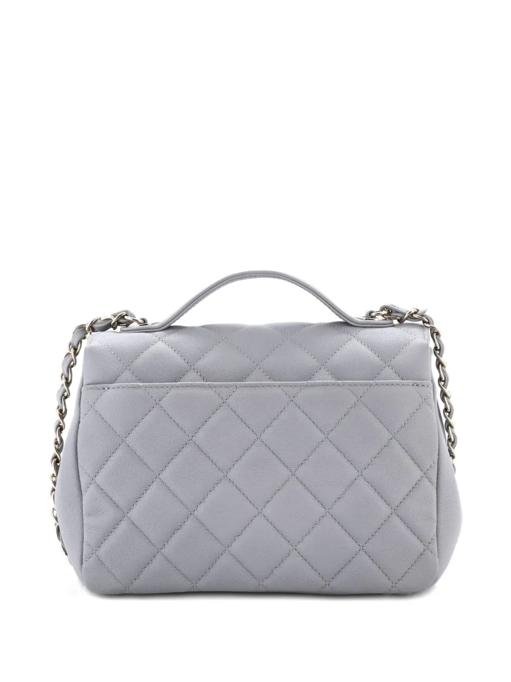 Business Affinity Flap Bag Quilted Caviar Small Shoulder Bag