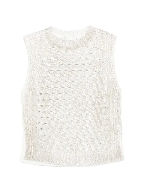 Peserico crew-neck vest