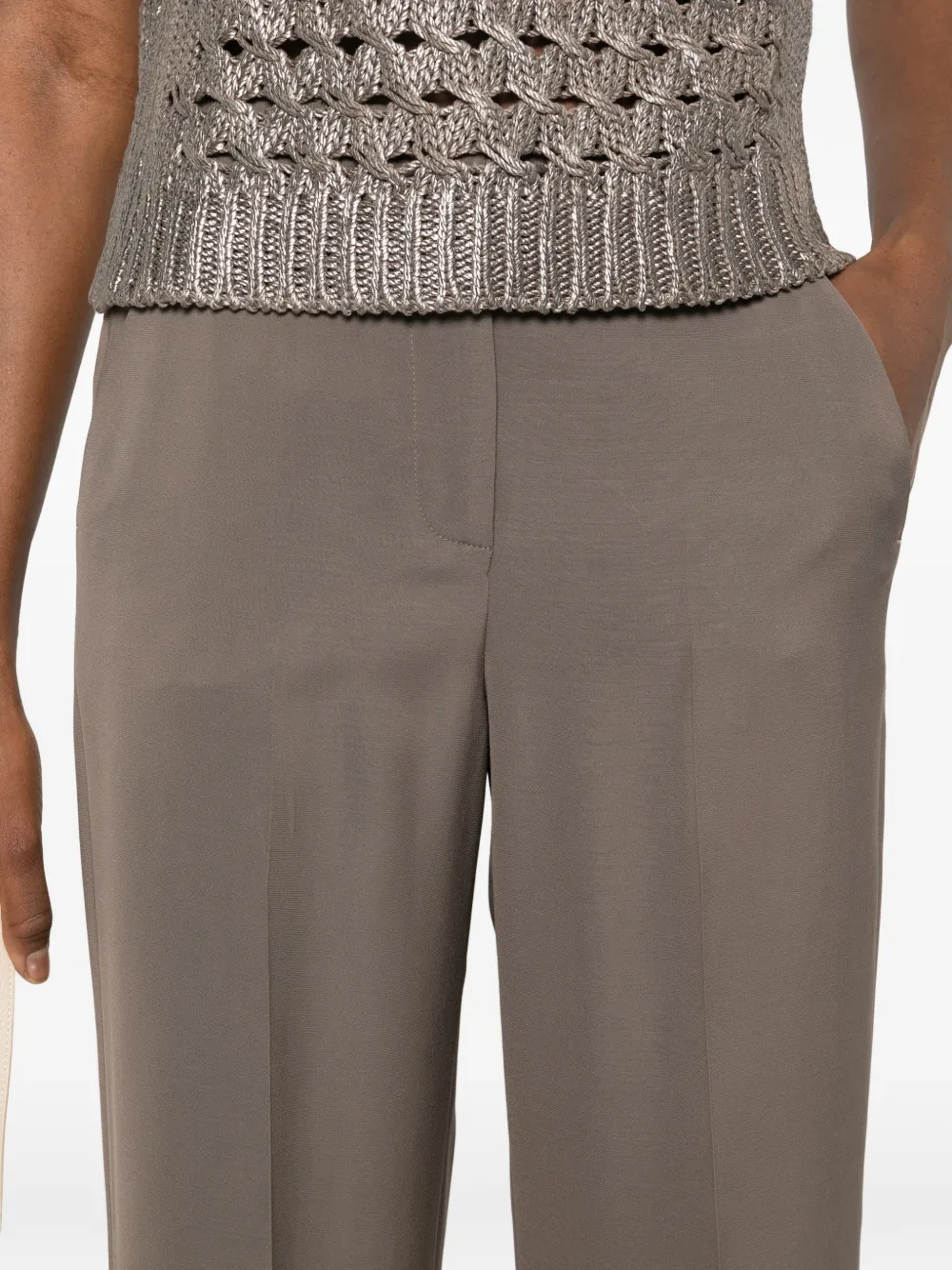 Peserico Pantalon Bruin