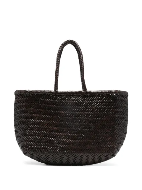 DRAGON DIFFUSION braided-handle shoulder bag