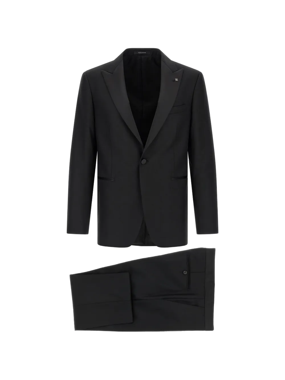 Tagliatore peak-lapels suit - Nero