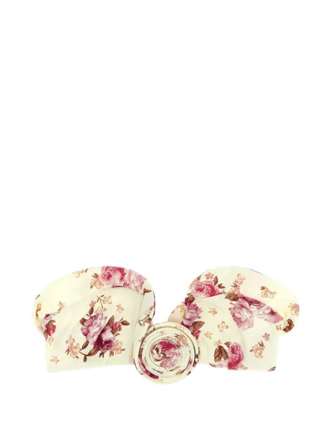 Magda Butrym floral-print bikini top