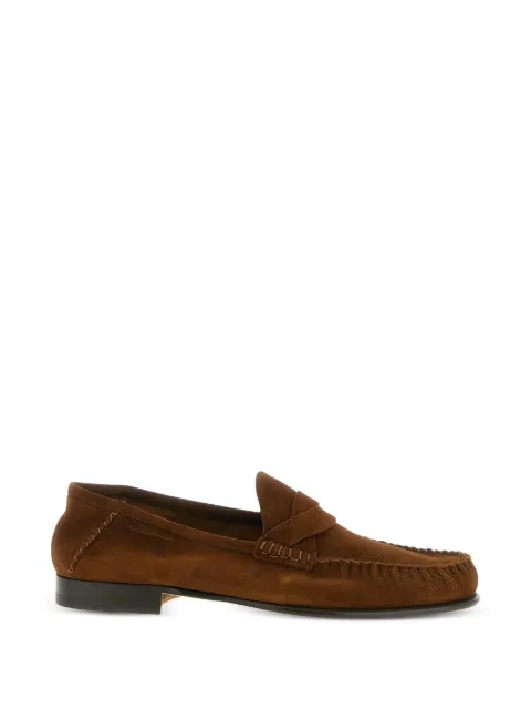 TOM FORD suede loafers