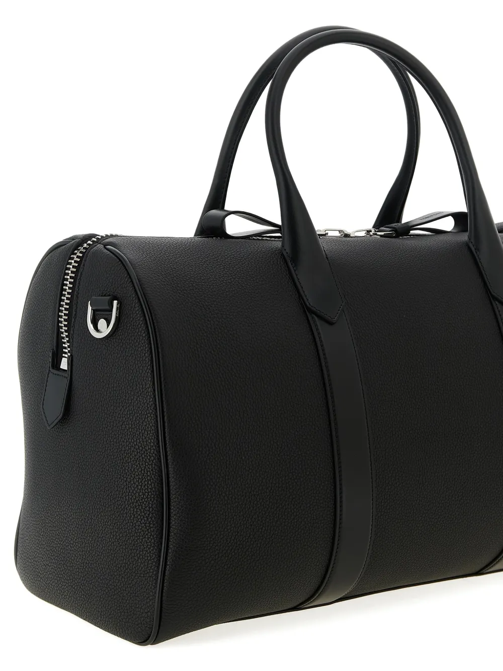 TOM FORD Medium leren duffeltas Zwart