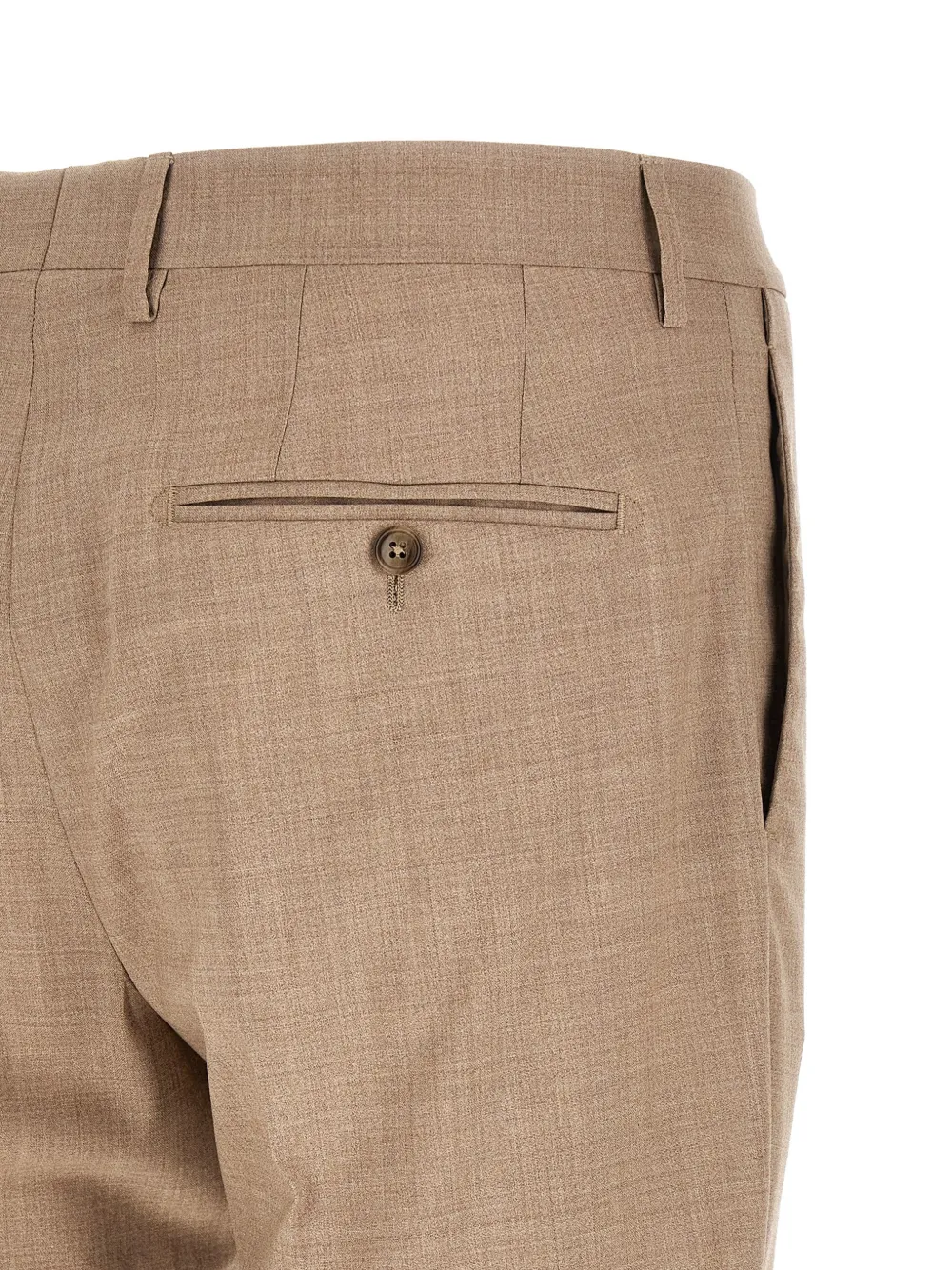 Tagliatore Pak met enkele rij knopen Beige