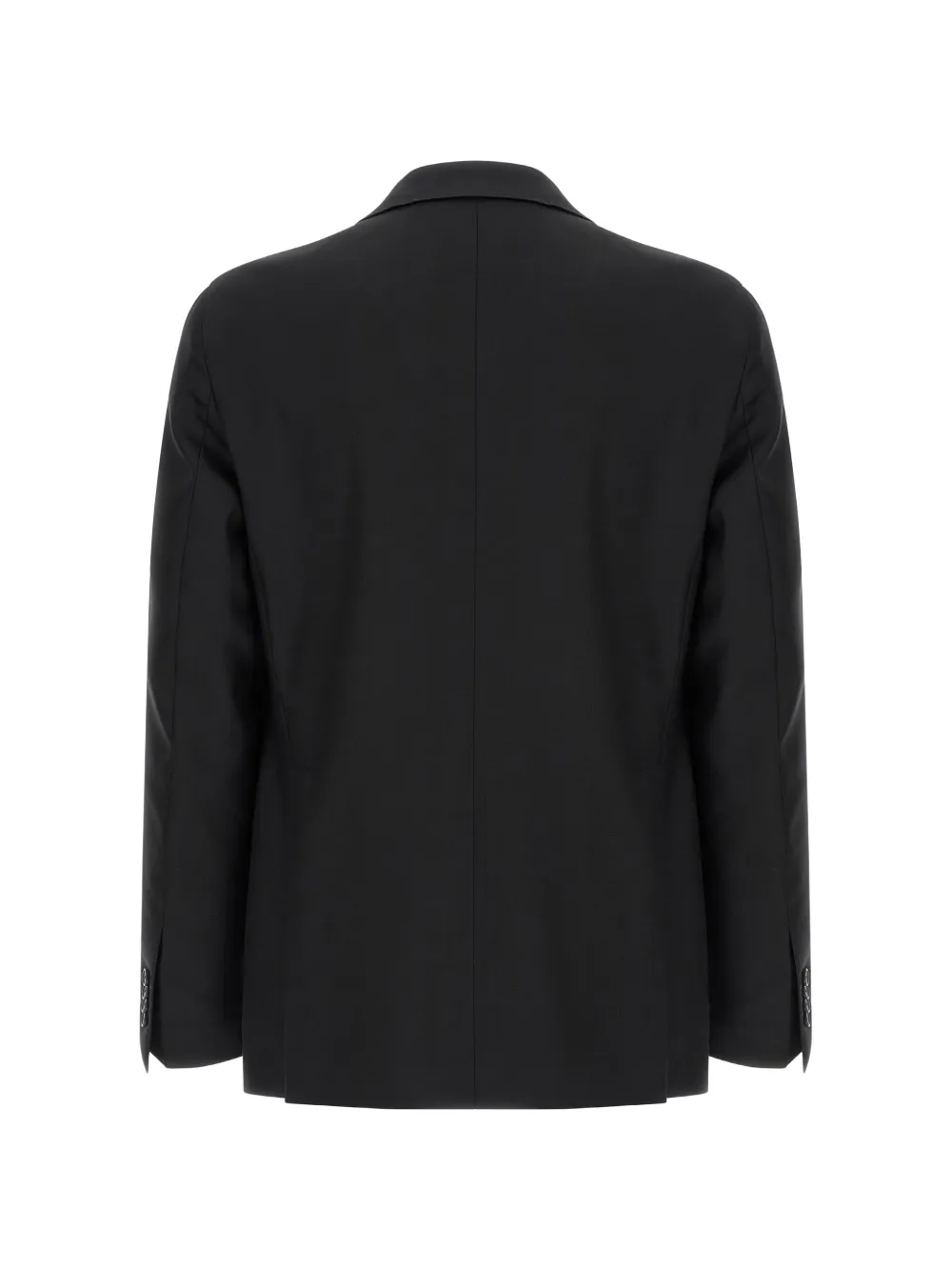 virgin-wool tailored suit