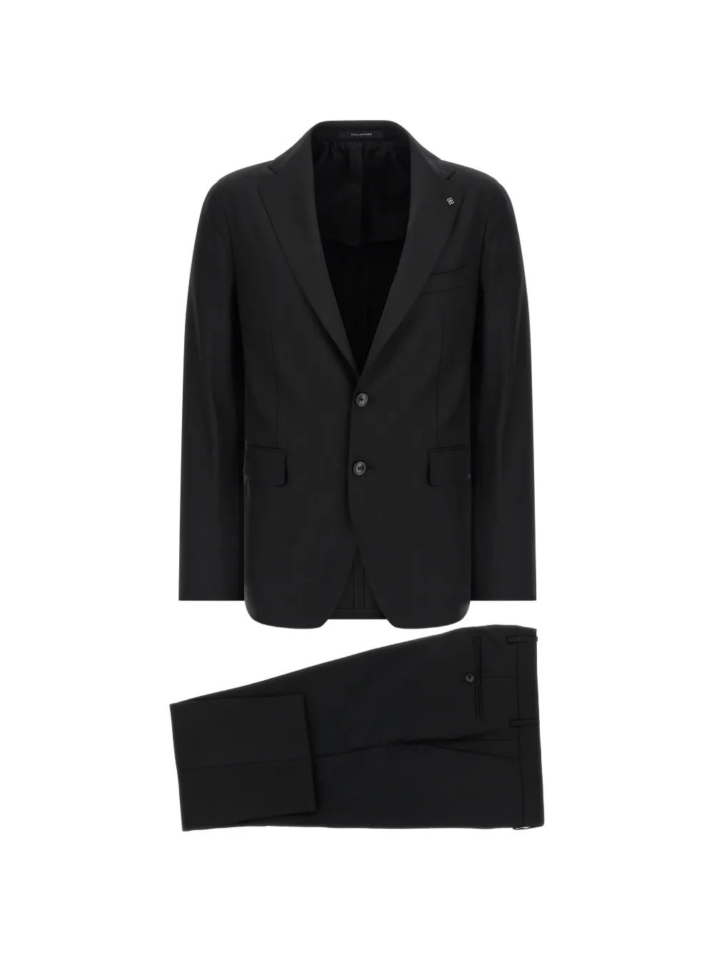 Tagliatore virgin-wool tailored suit - Nero