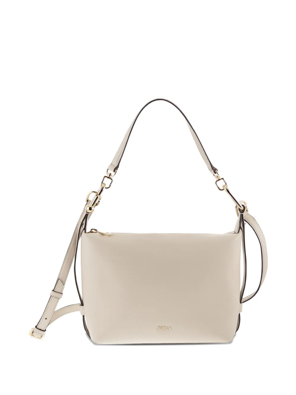 Furla logo-detail shoulder bag - Toni neutri