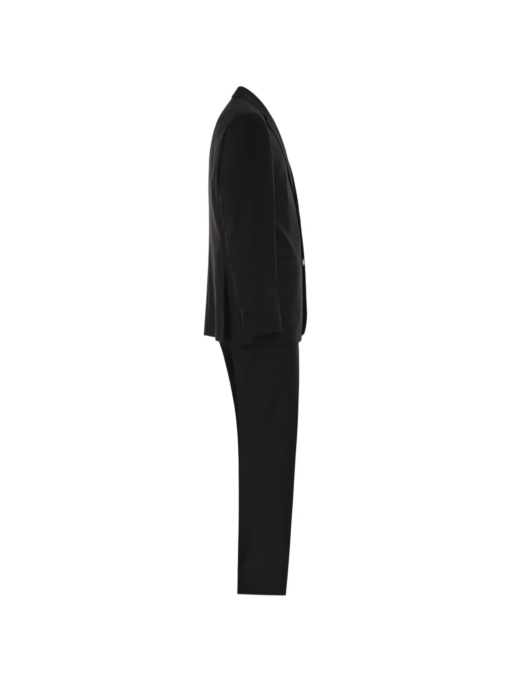  Boss Single-breasted Suit - Black 