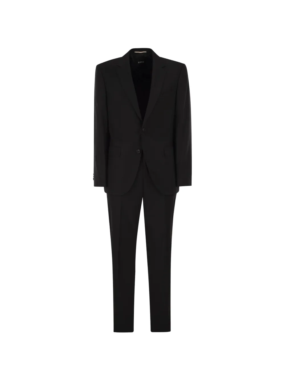 BOSS single-breasted suit - Nero