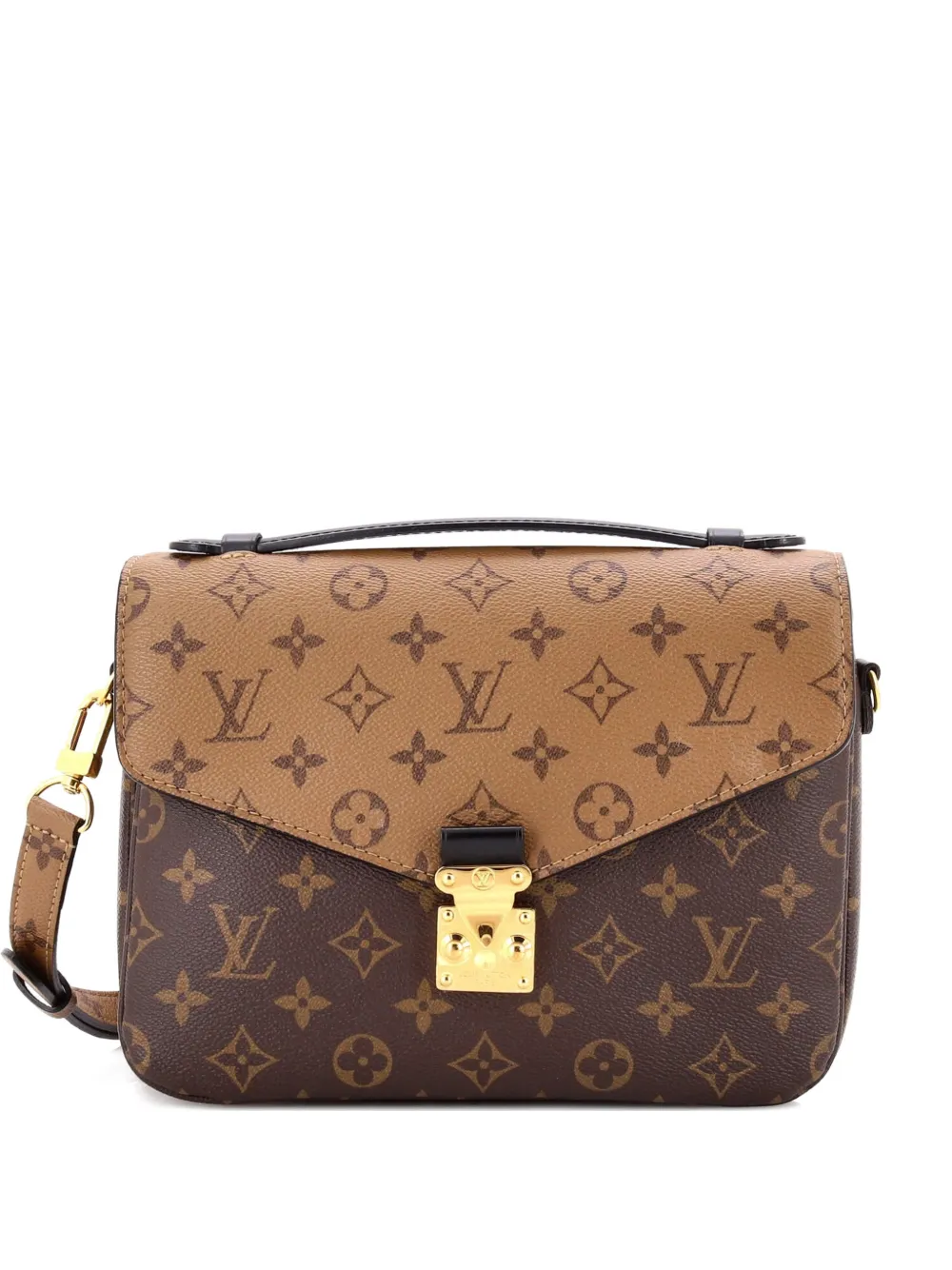 Louis Vuitton Pre-Owned Pochette Metis Reverse Monogram Canvas crossbody bag - Marrone