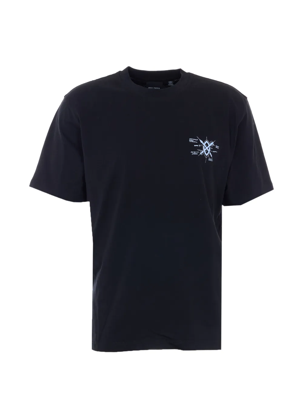 Daily Paper printed crew-neck T-shirt - Nero