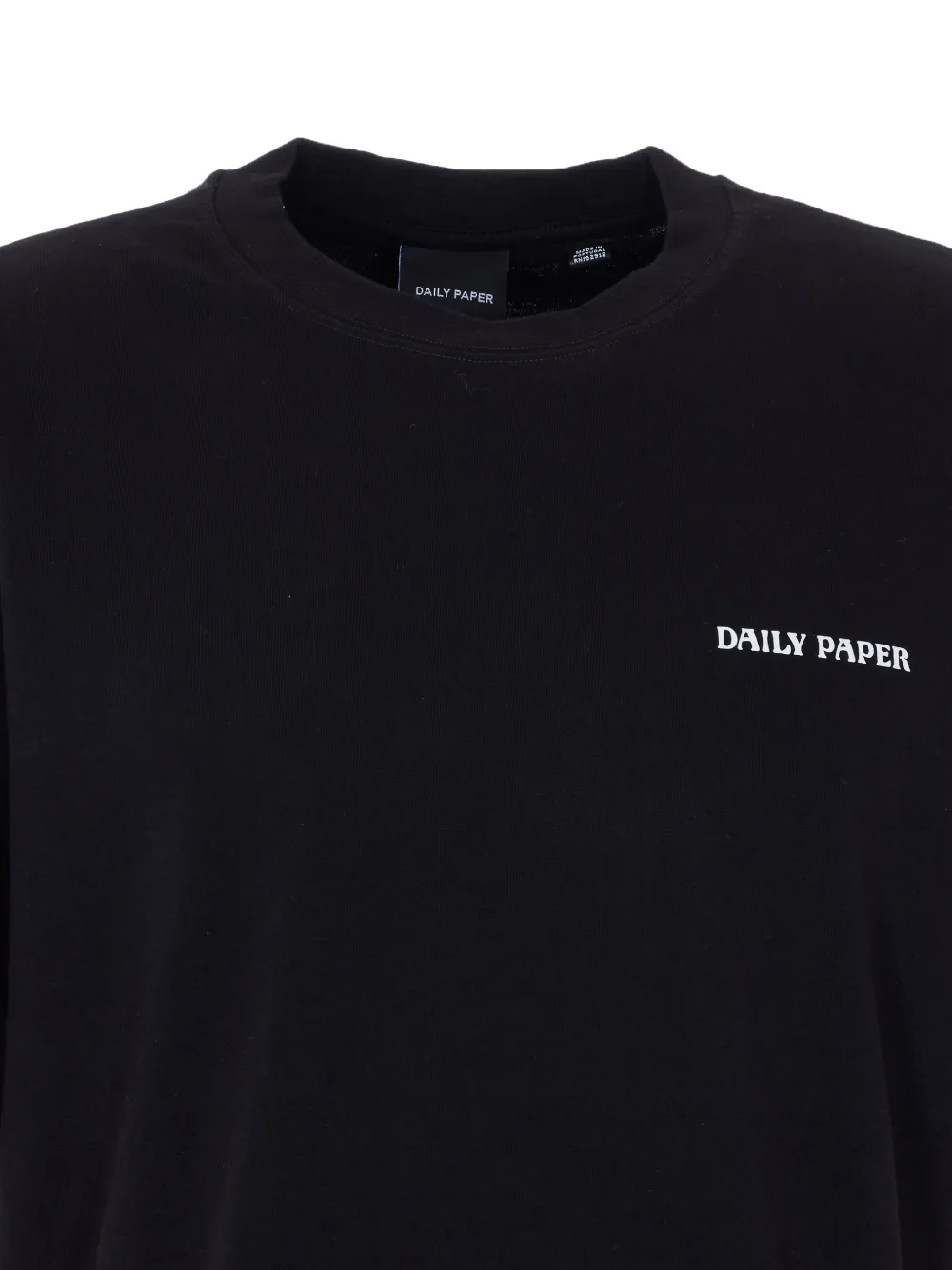 Daily Paper T-shirt met print en ronde hals Zwart