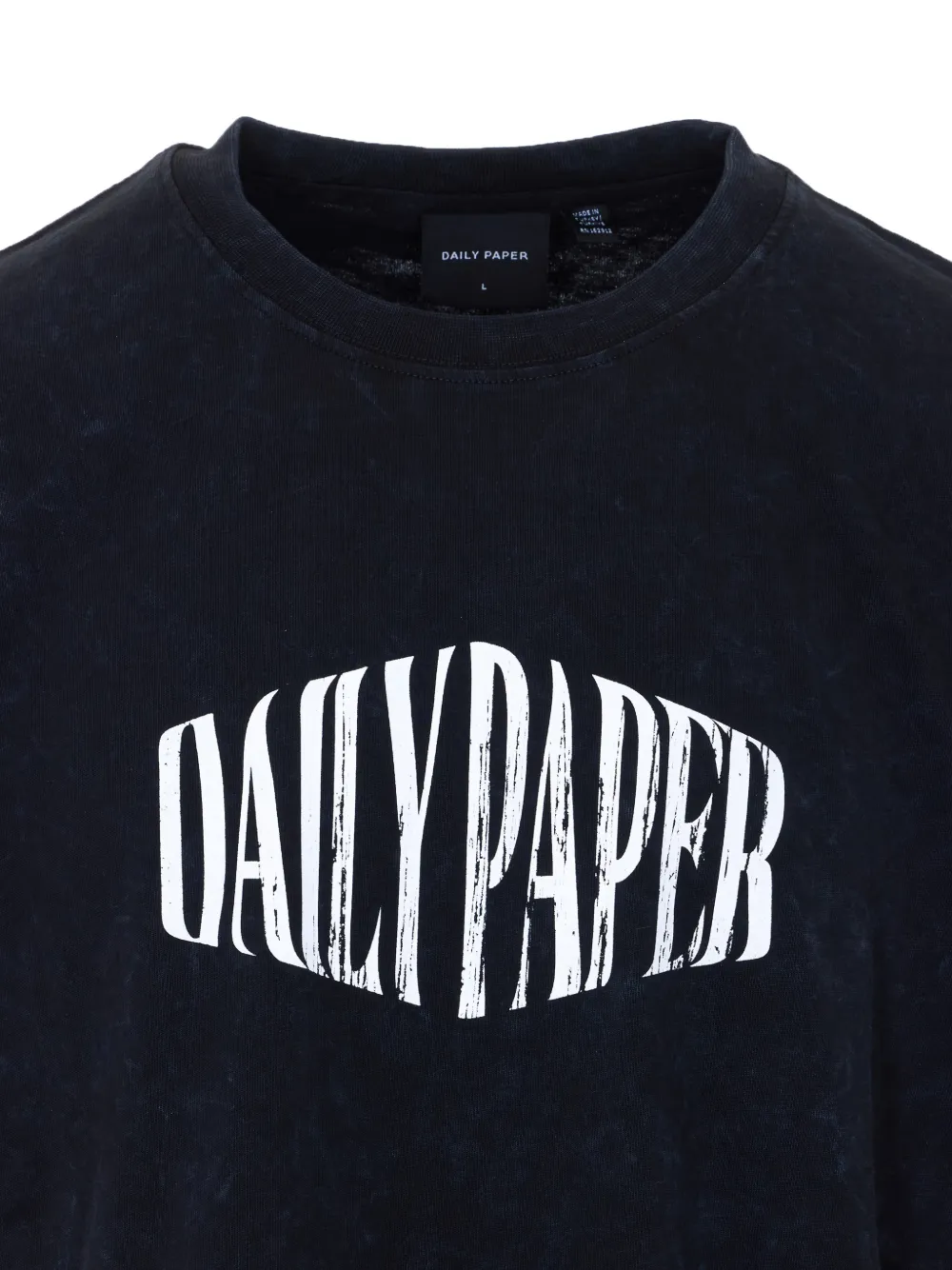 Daily Paper T-shirt met logoprint Zwart