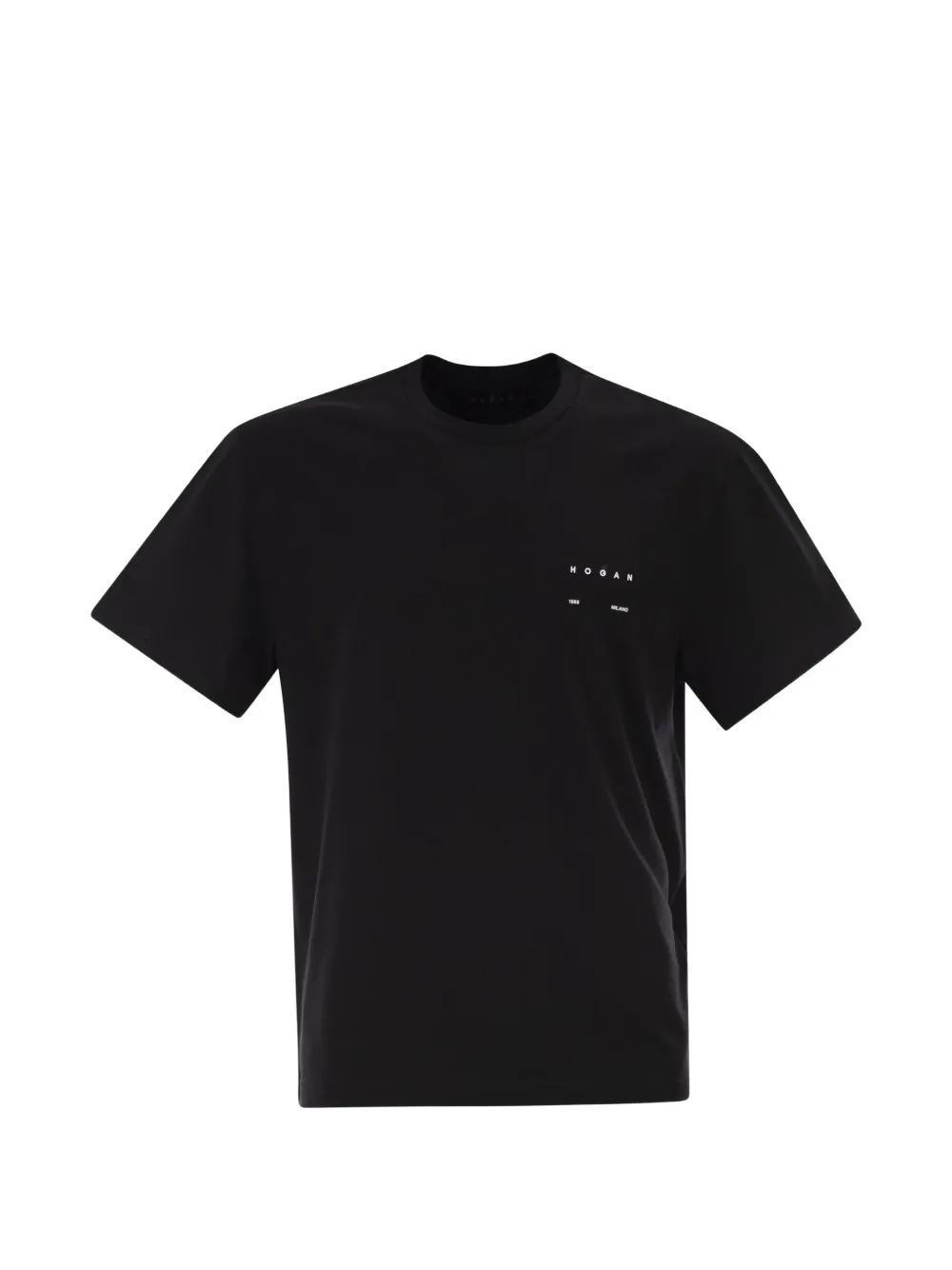 Hogan round-neck logo T-shirt - Nero