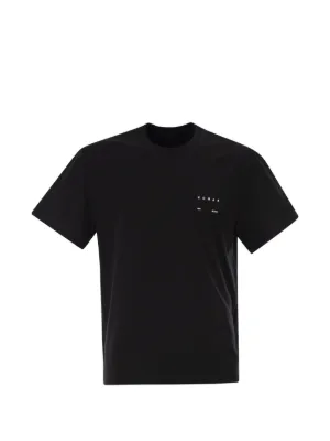 Comme Des Garçons Shirt アシンメトリージップ Tシャツ | ブラック