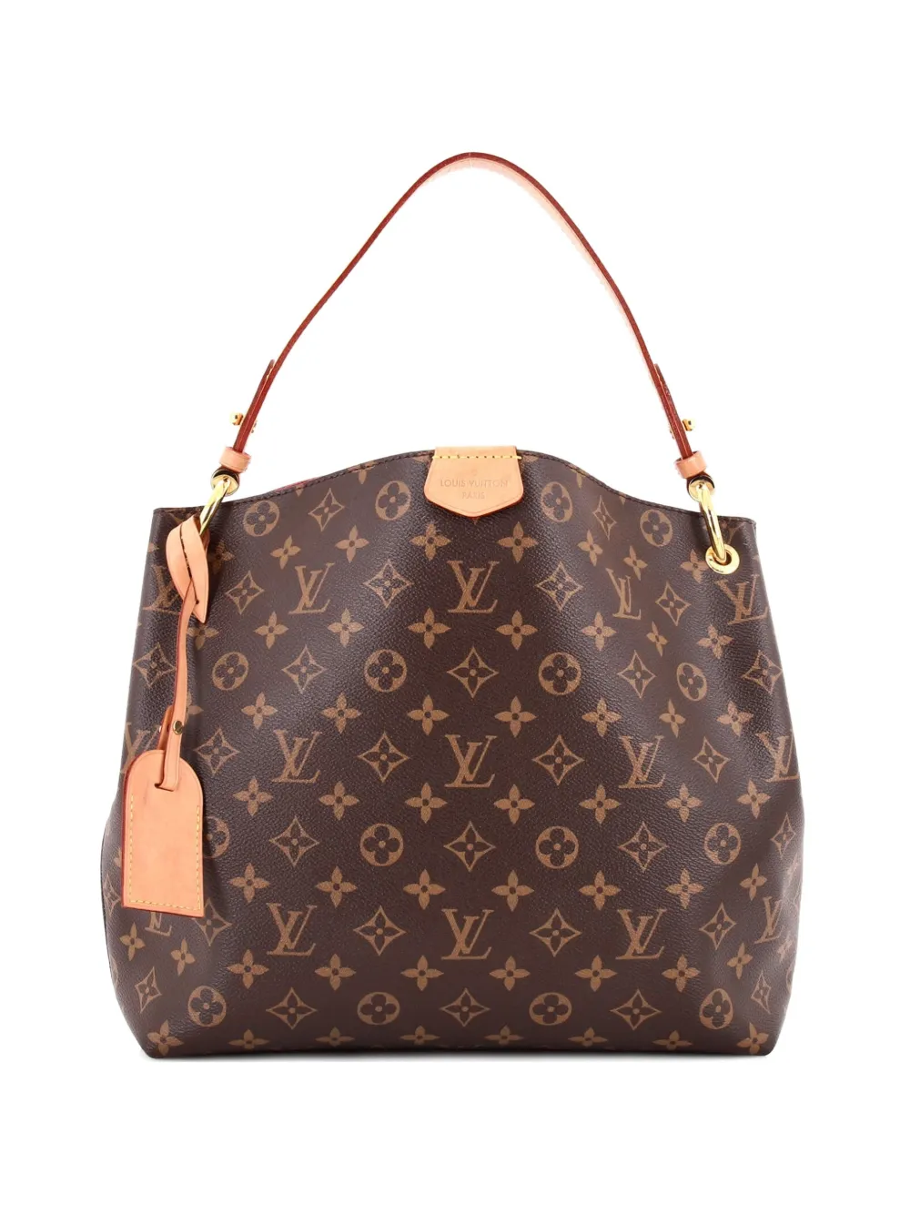 Louis Vuitton Pre-Owned Graceful Handbag Monogram Canvas PM hobo bag - Marrone