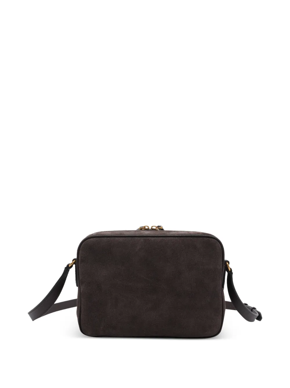 Valentino Garavani Kleine Antibes suède crossbodytas Bruin