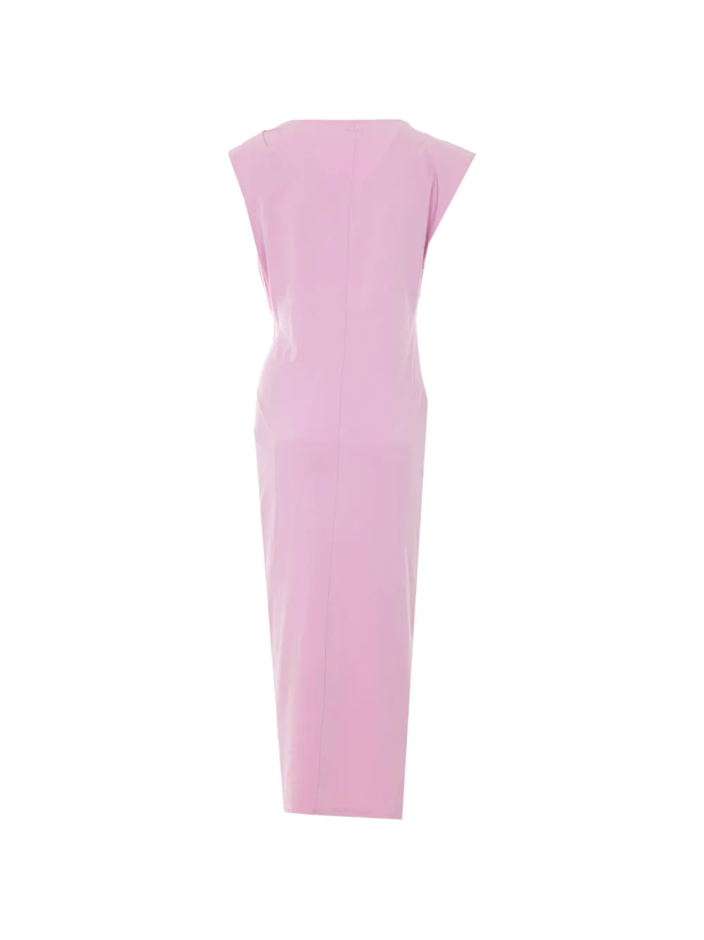  Marant étoile Nadela Ruffled Split Midi Dress - Pink 