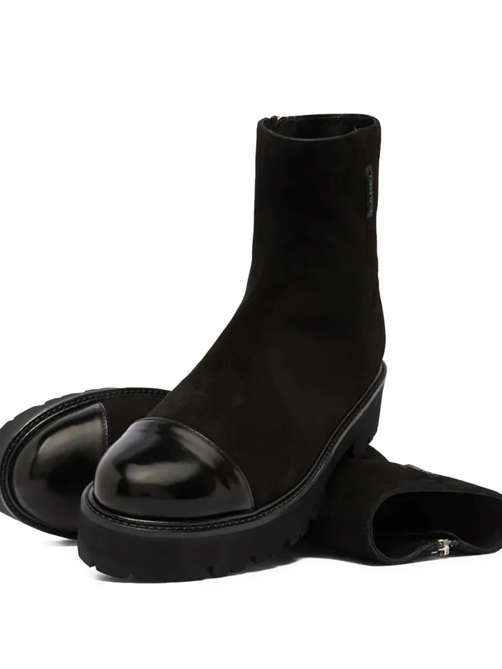 Carel Paris Chouchou toecap boots Zwart