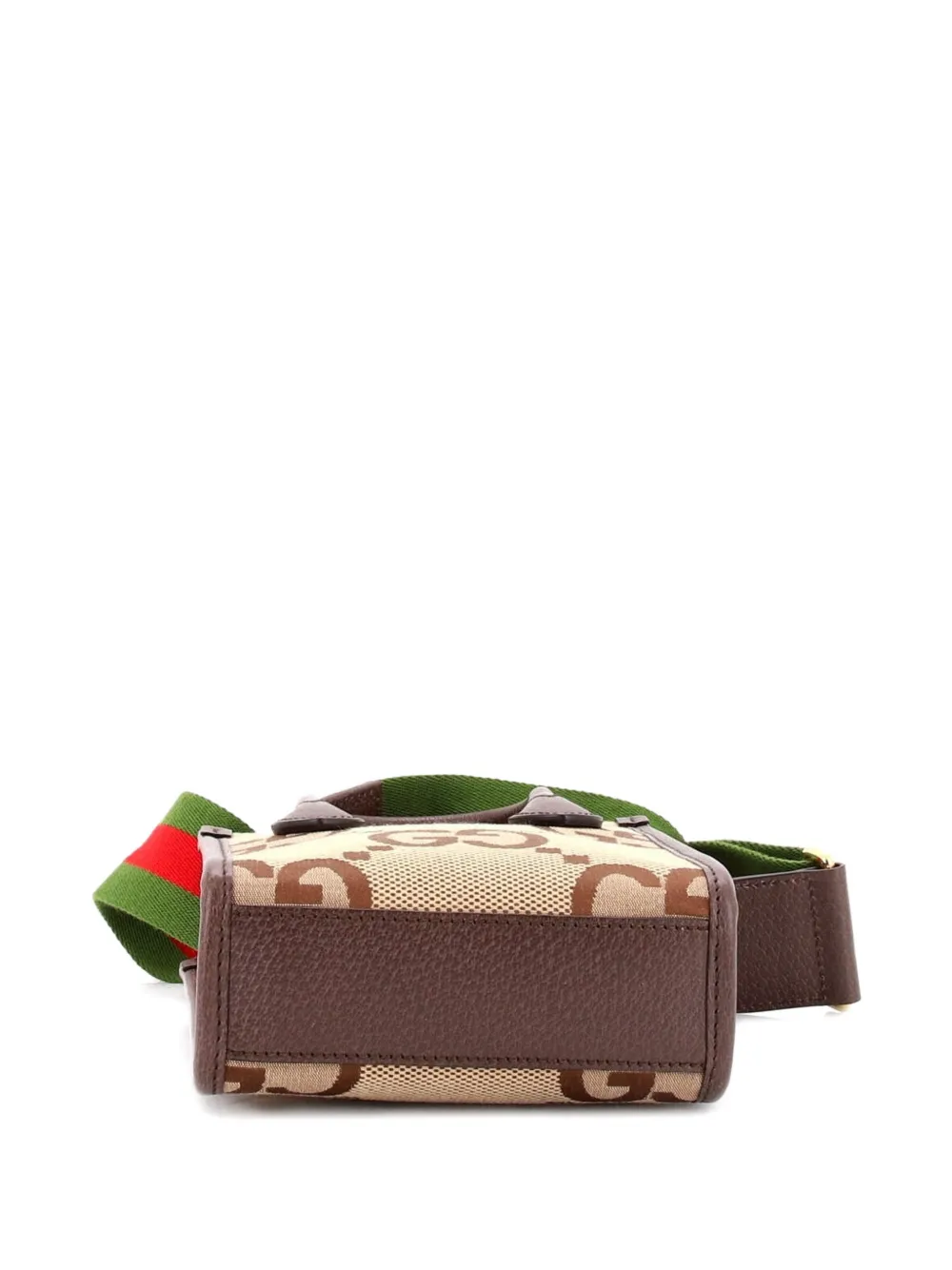 Vertical Tote Jumbo Gg Canvas Mini Crossbody Bag
