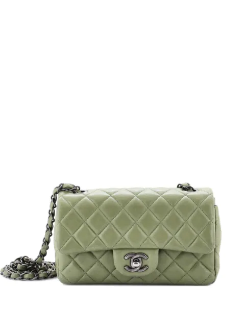 CHANEL Pre-Owned Classic Single Flap Bag Quilted Lambskin Mini crossbody bag
