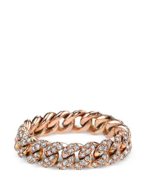 SHAY Pavé diamond link ring
