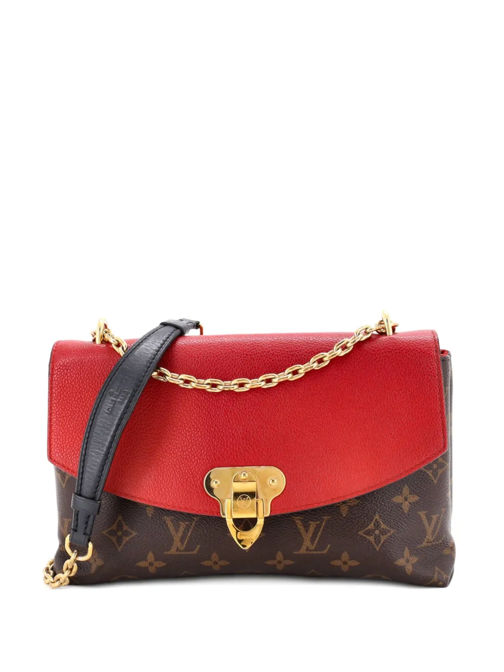 Louis Vuitton Pre-Owned Saint Placide Handbag Monogram Canvas and Leather shoulder bag - Marrone