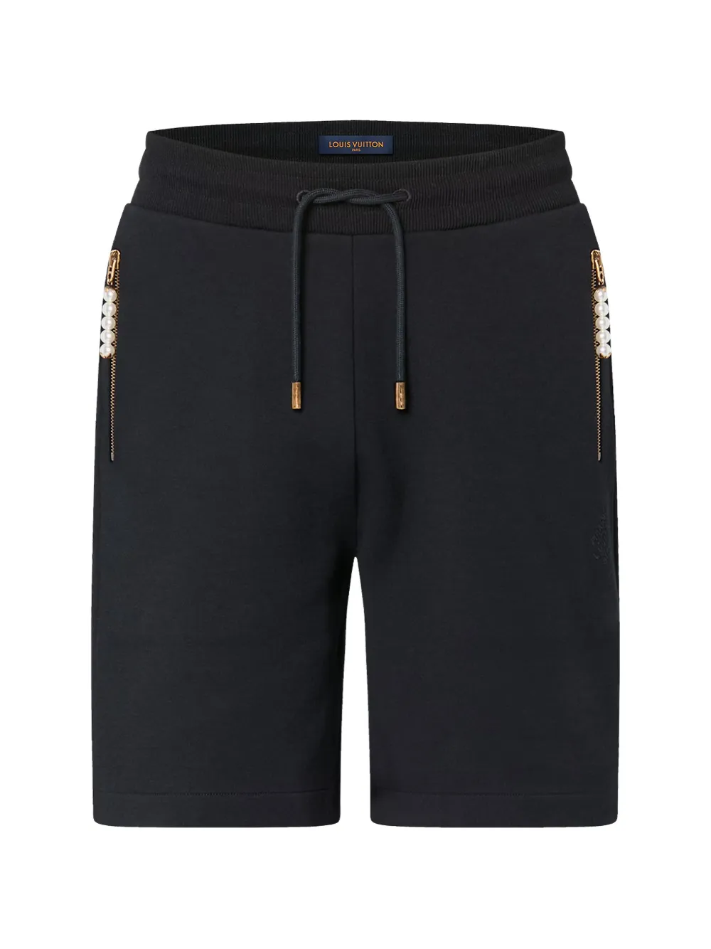 Louis Vuitton Pre-Owned embroidered shorts - Nero