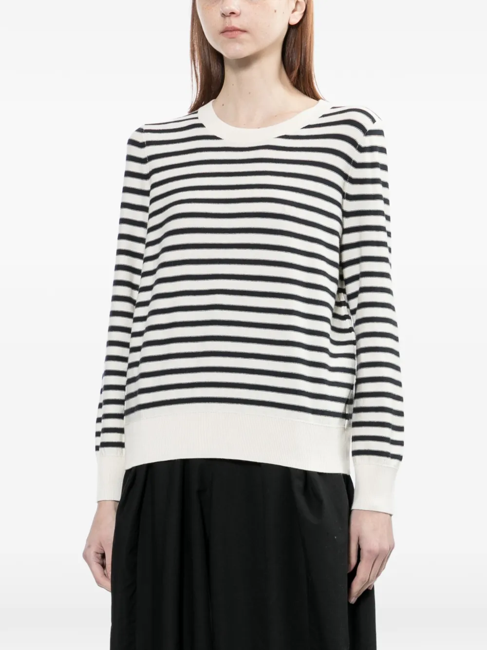  A.p.c. Striped Jumper - Black 