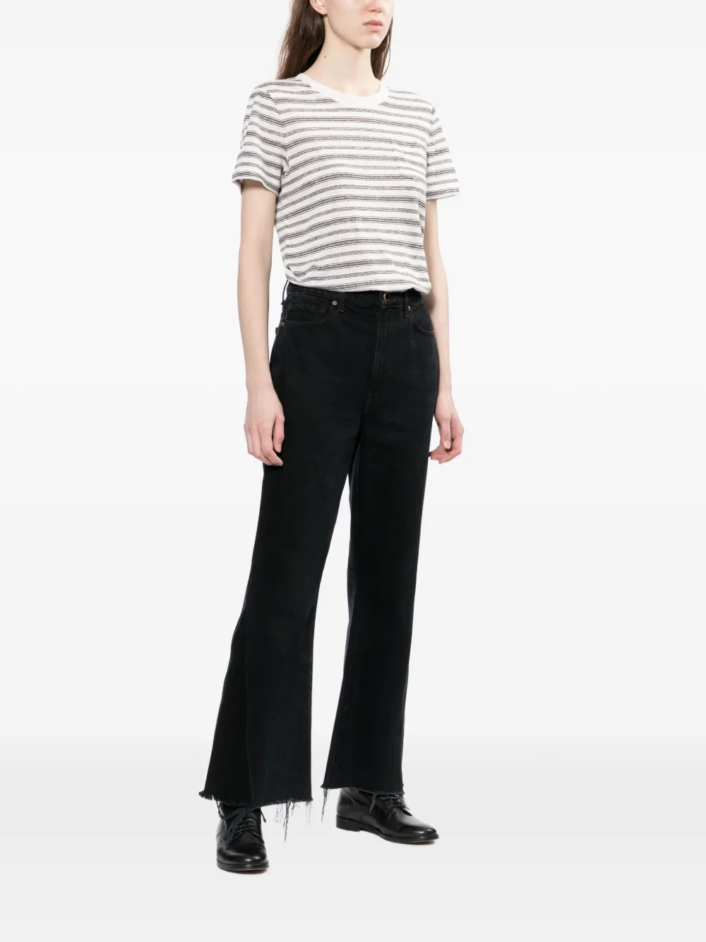  A.p.c. Crew Neck T-shirt - Neutrals 