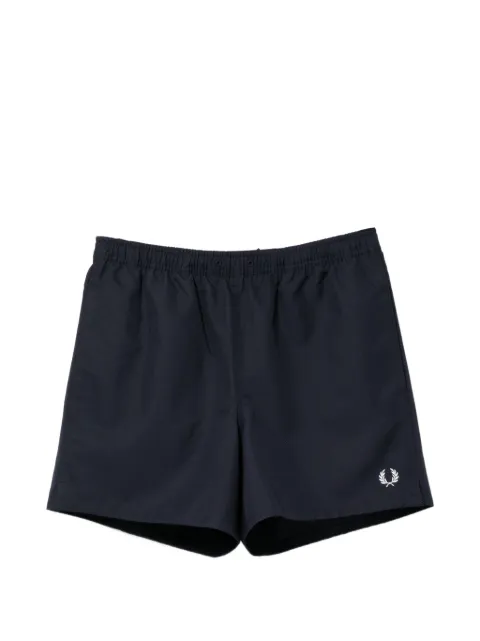 Fred Perry logo-embroidered shorts