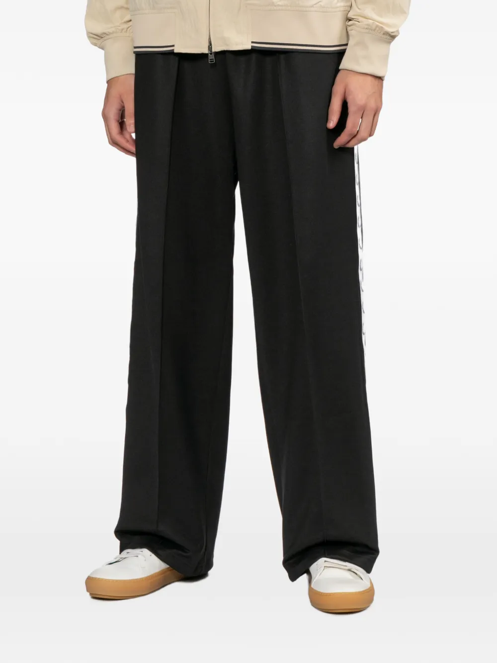 Fred Perry Broek met logoband Zwart