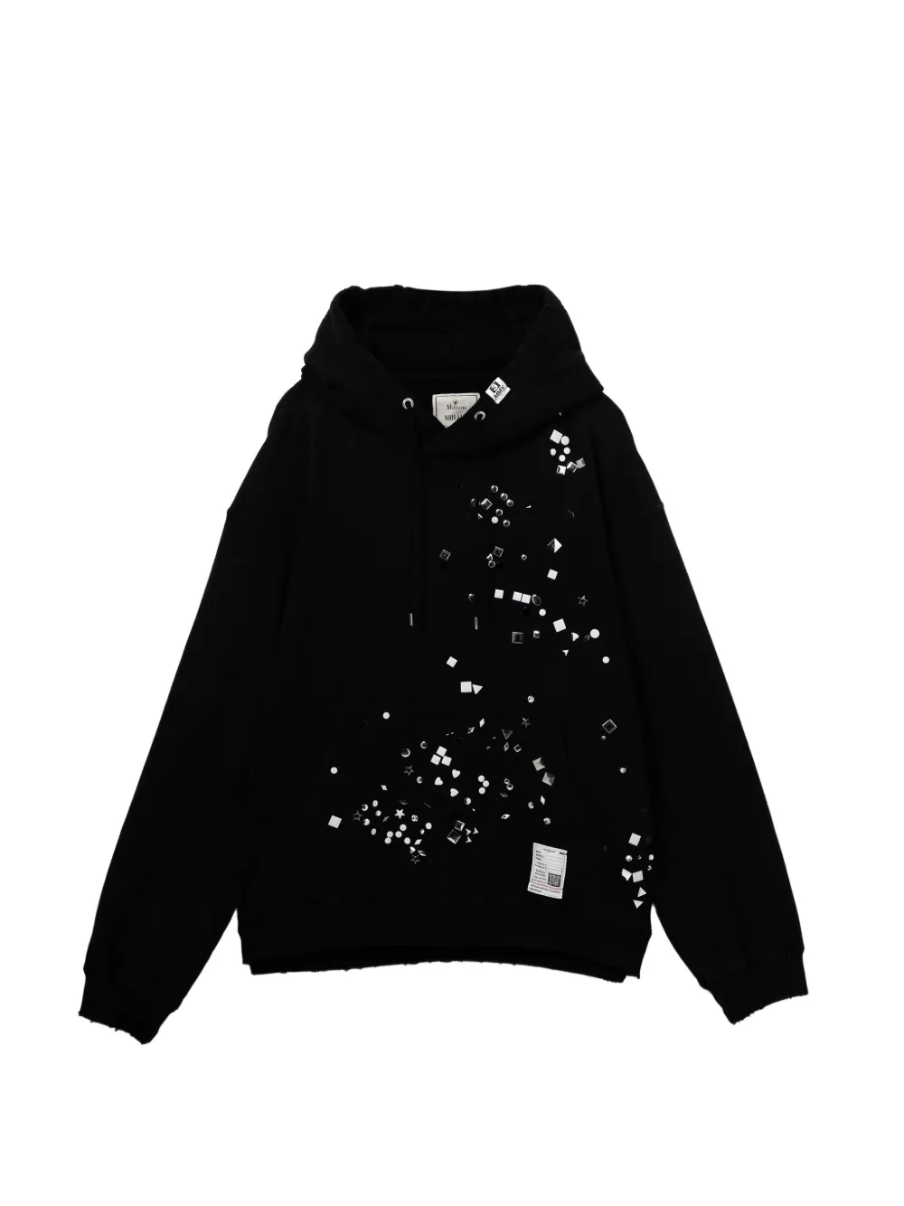 Maison MIHARA YASUHIRO Felpa con cappuccio - Nero