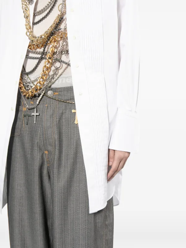 Junya Watanabe MAN x Levi's ストライプ パンツ | グレー | FARFETCH JP