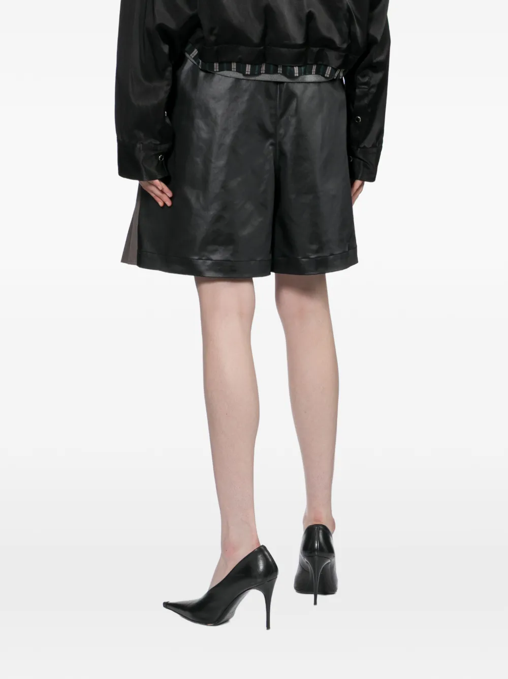 panelled skort