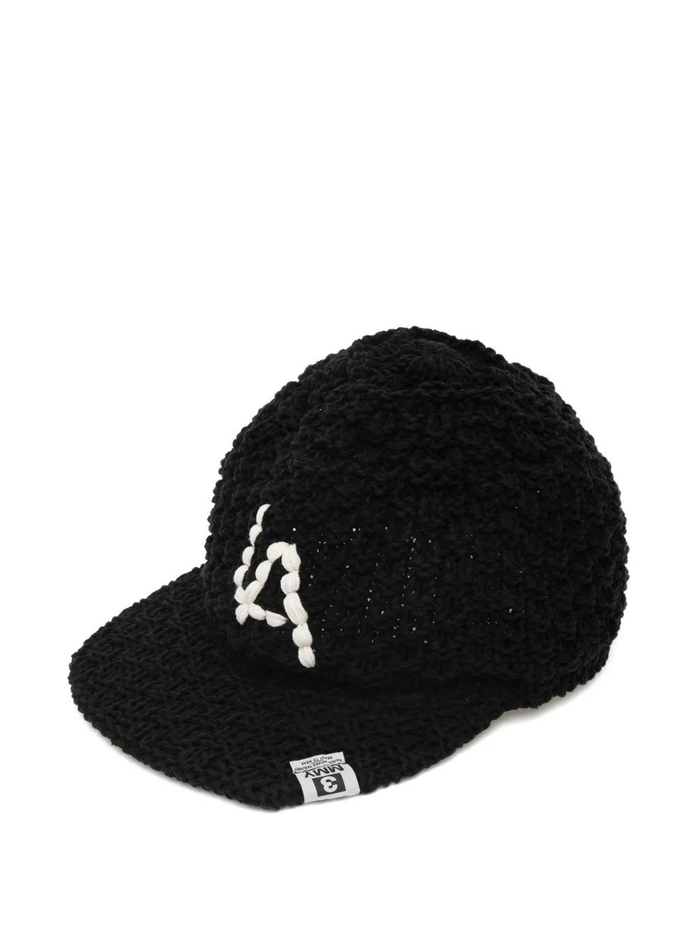 Maison MIHARA YASUHIRO Cappello da baseball - Nero