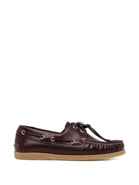 Toga stitched leather loafers