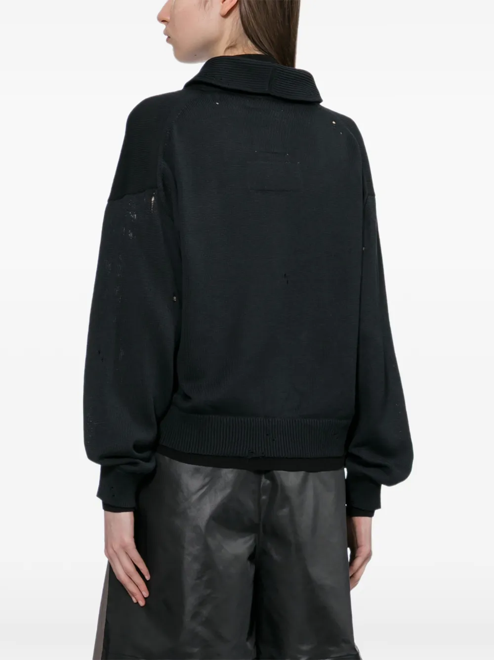Maison MIHARA YASUHIRO Gelaagd vest Zwart