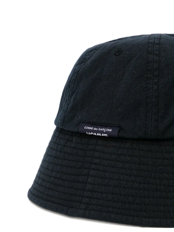 COMME des GARÇONS HOMME ブラック バケットハット Comme Des Garçons Homme バケットハット | ブラック | FARFETCH JP