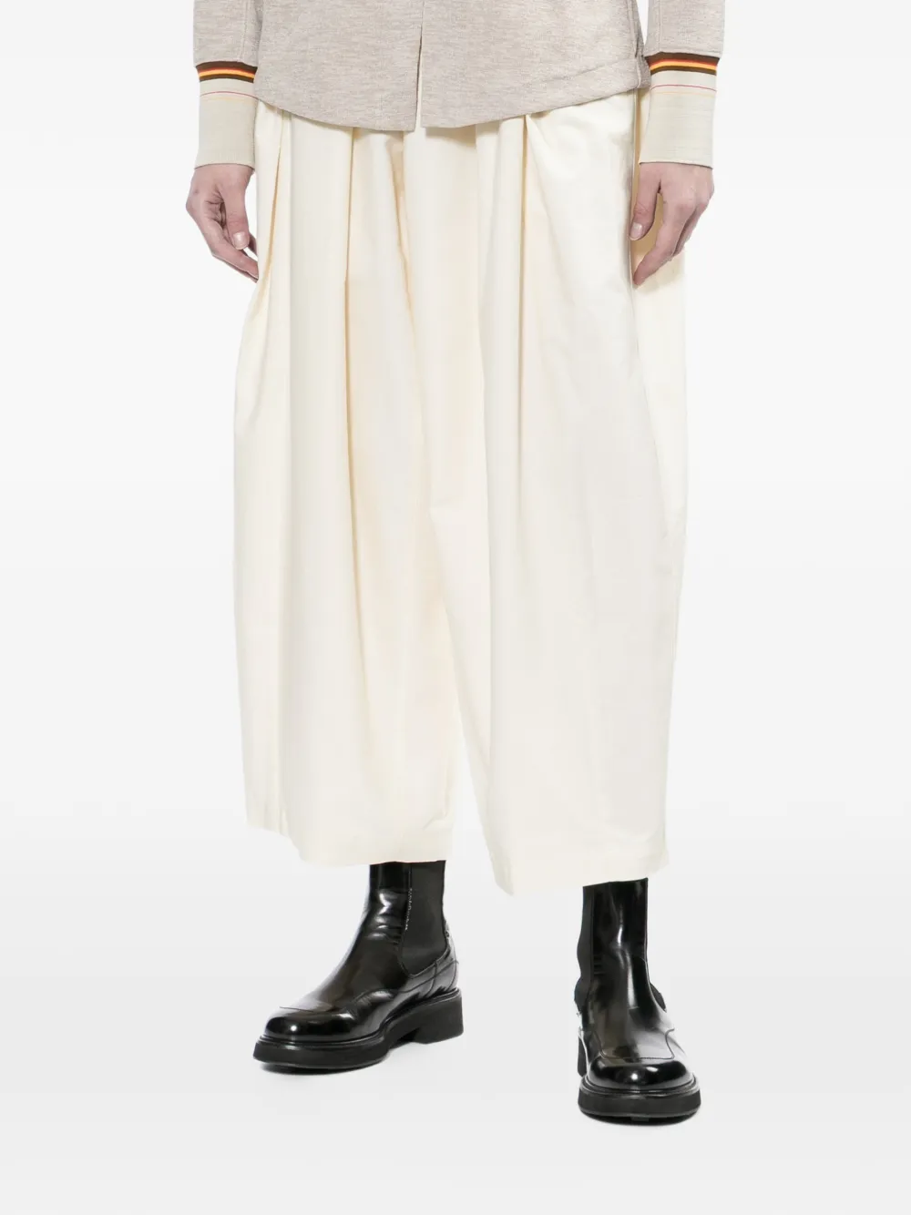  Toga Tapered-leg Trousers - Neutrals 