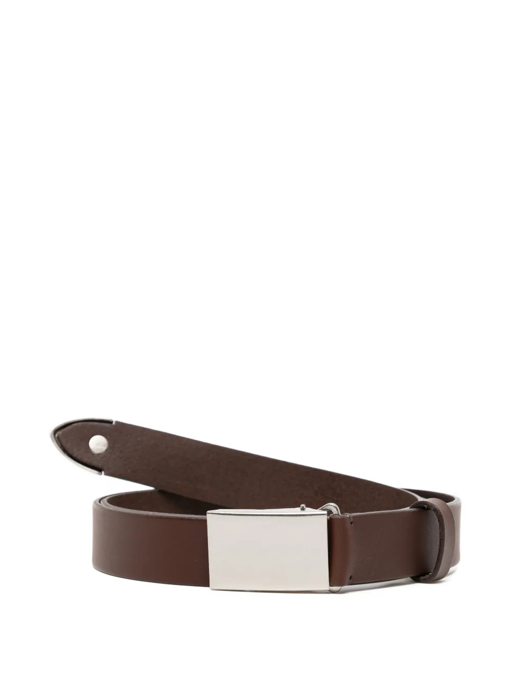 Comme des Garçons Homme Cintura in pelle - Marrone