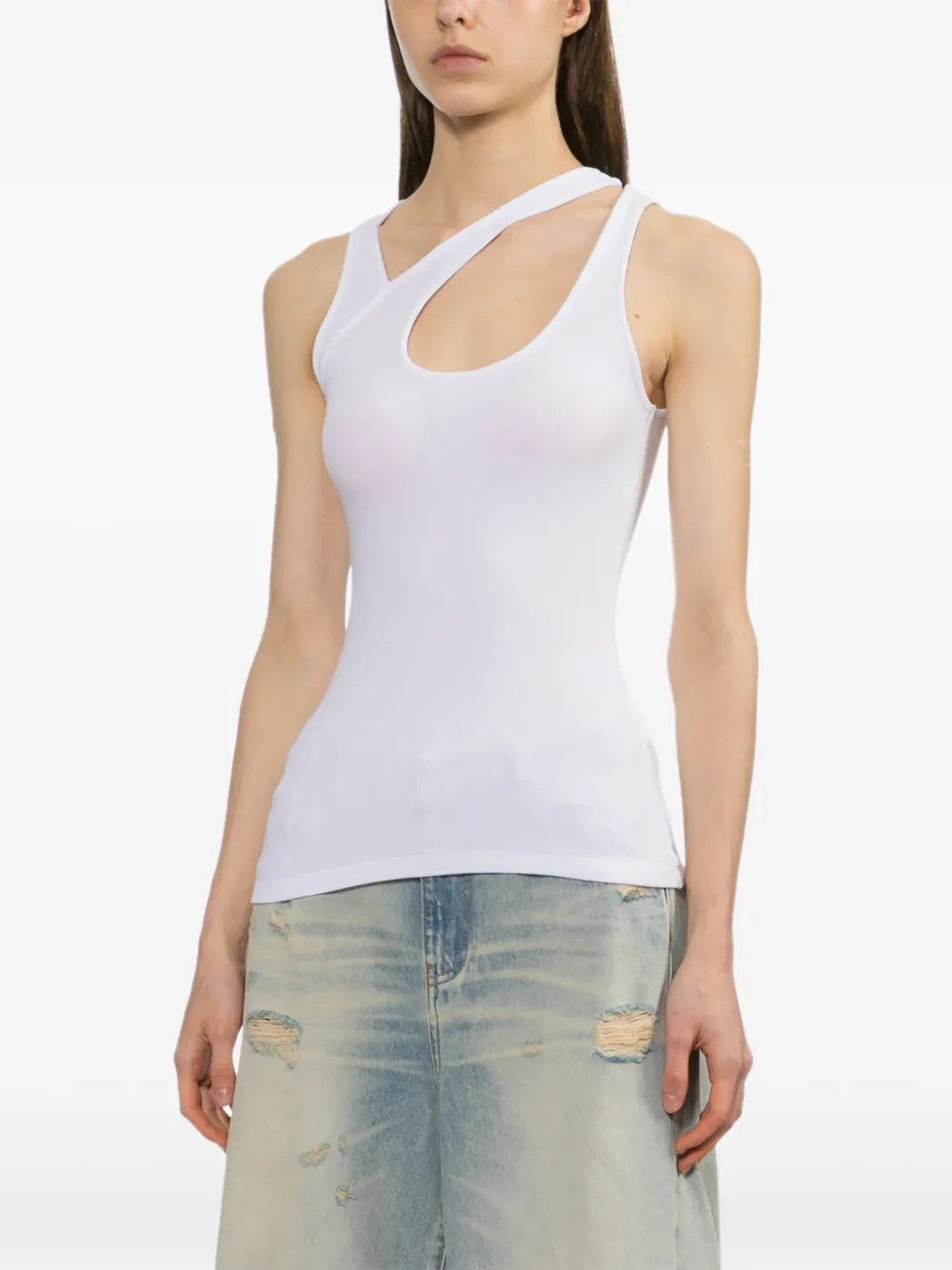 Cut-Out Tank Top
