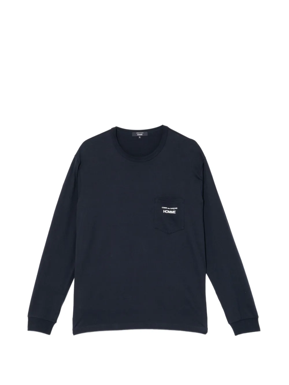 Comme des Garçons Homme T-shirt con logo - Blu