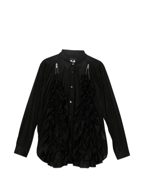 Comme des Garçons Homme Plus ruffled shirt