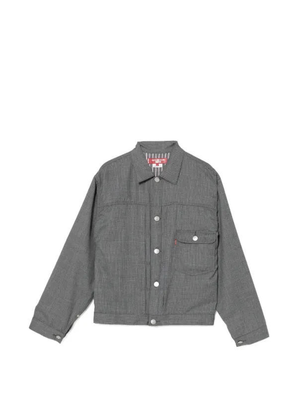 JUNYA WATANABE MAN シャツジャケット Junya Watanabe MAN x Levi's シャツジャケット | グレー | FARFETCH JP